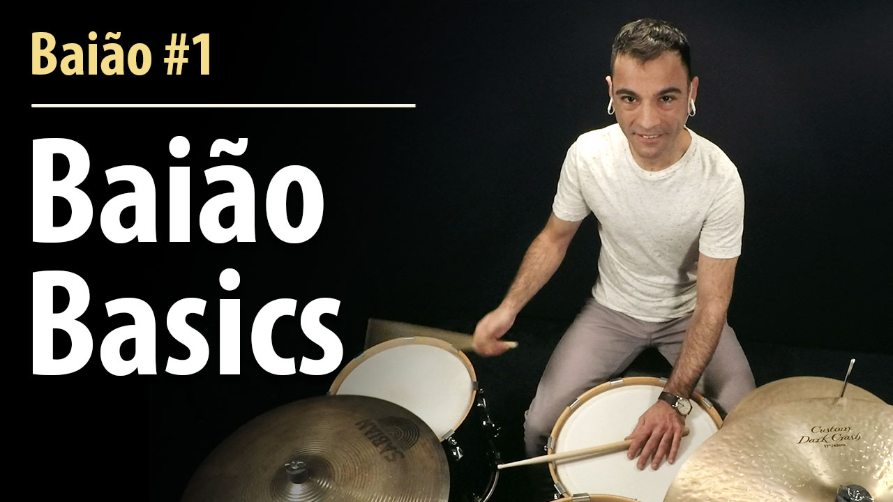 Baião For Beginners | Baião #1 | Drum Lesson | Simpledrummer