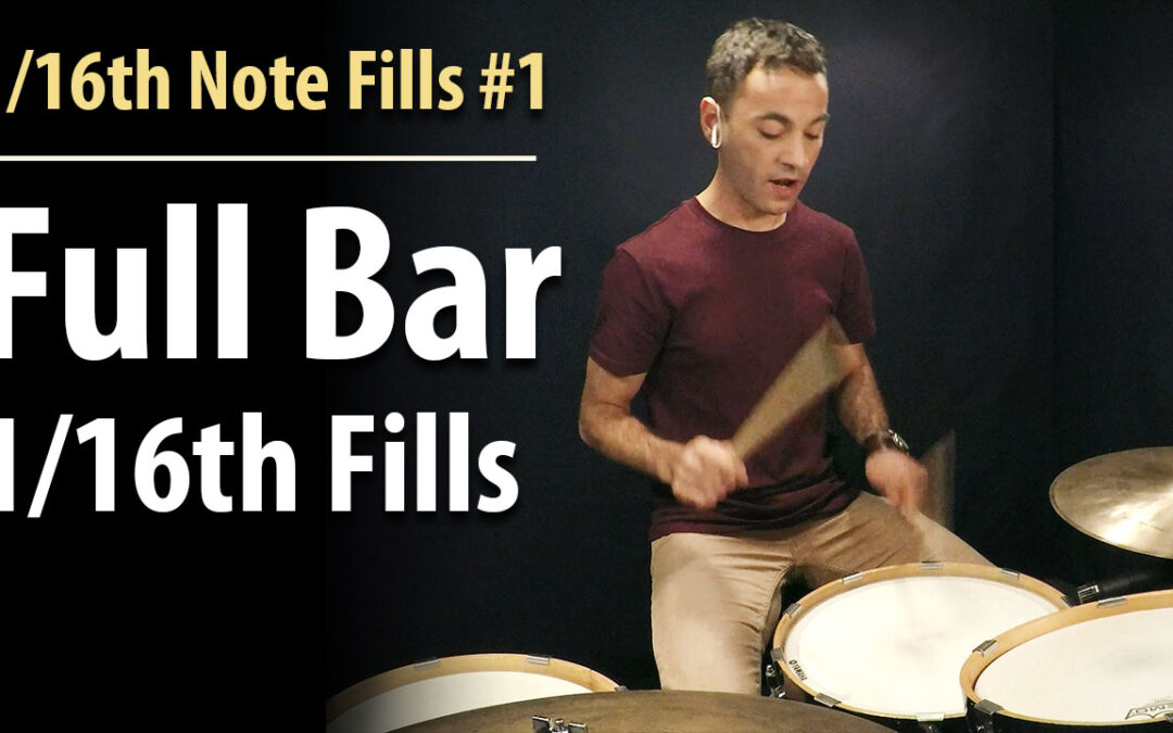 1/16th Note Fills #1