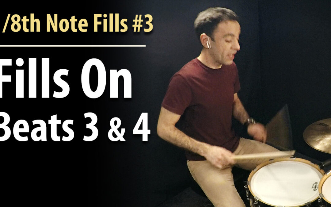 1/8th Note Fills #3