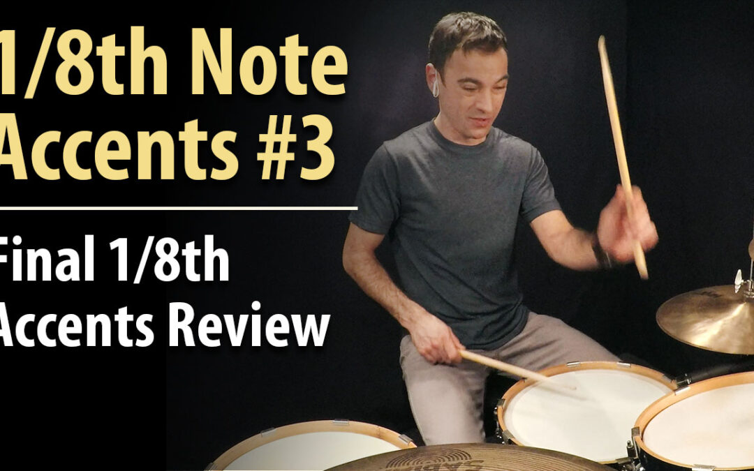 1/8th Note Accents #3