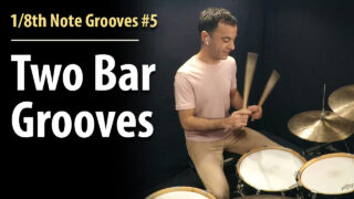 two bar grooves, 1/8th notes, 1/4 notes, 1/4 note grooves, eighth notes, 1/8th rhythms, eighth rhythms, beginner drum lesson, basic beats, beginner beats, rock beats, rock n roll beats, online drum lesson, drums exercises, snare drum, snare drum grooves, motown drum lesson, pdf drums, basic 1/8th notes, 1/4 notes, quarter notes, rhythms, beginner drums